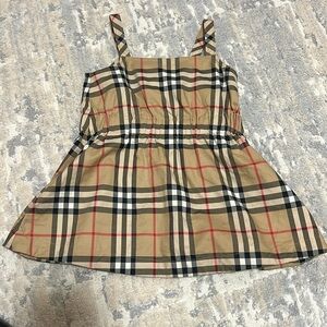 Classic burberry dress
